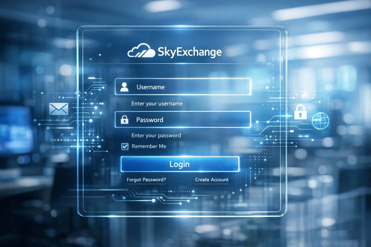 SkyExchange Login on www.skyexchlogin.o