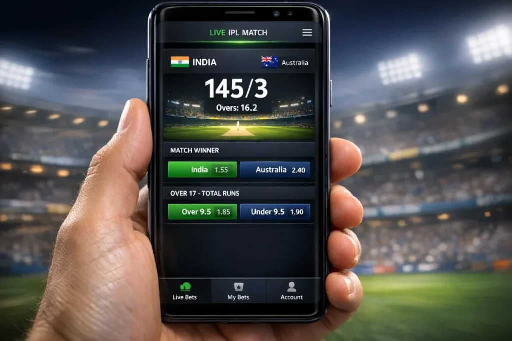 live cricket betting on mobile via www.skyexchlogin.co
